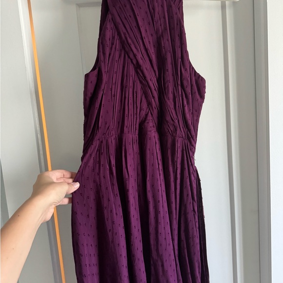 Cross-Neck LOFT flowy Dress, size 6 - Picture 2 of 4